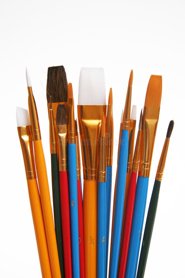 Paint brushes stock image. Image of paintbrush, color 11894765
