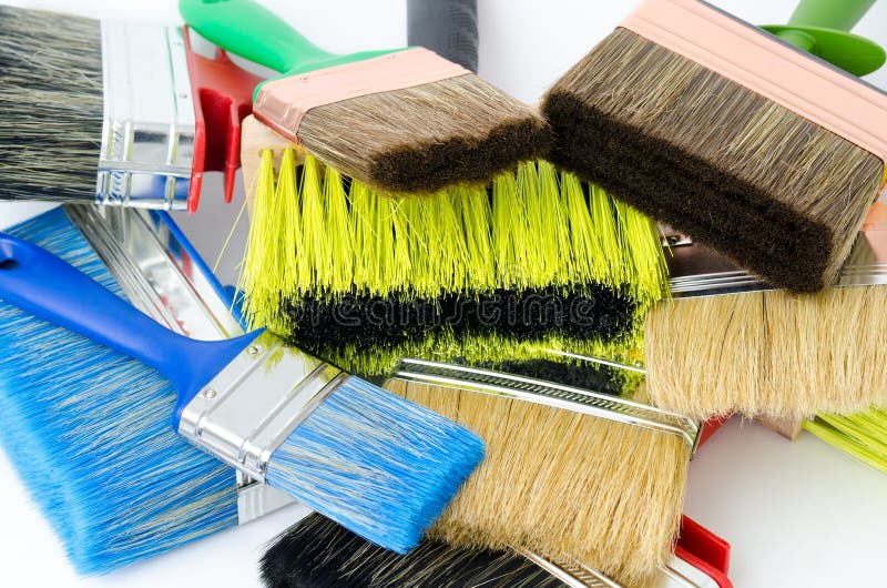 542 Large Paint Brushes Stock Photos - Free & Royalty-Free Stock