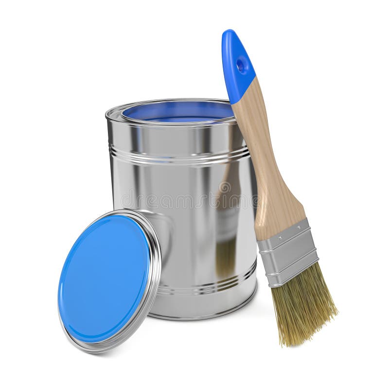 Paint Can And Paintbrush. Picture Image 29275746