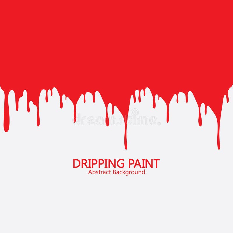 Paint Dripping. Dripping Liquid. Paint Flows. Current Paint Stains