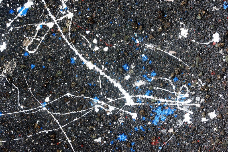 Paint drops on floor stock image. Image of grungy, spot 43602555