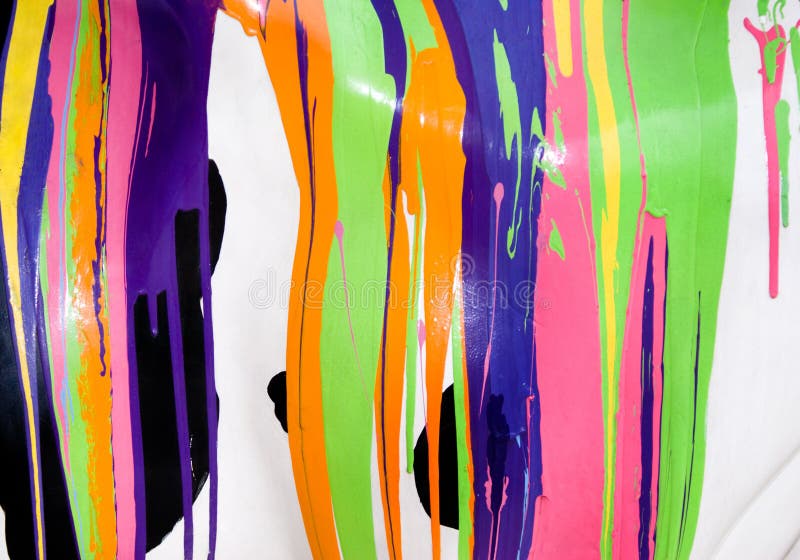 Paint mess stock image. Image of rainbow, vivid, artwork 6432473