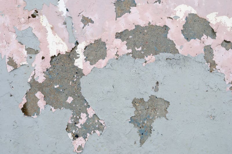 Paint Peeling Off Concrete Wall Stock Photo Image of cracked, color