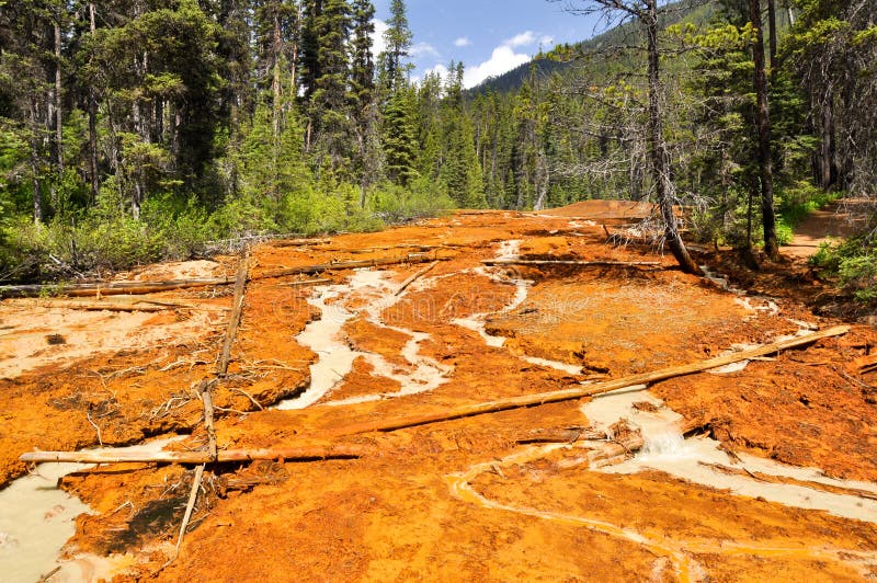 Paint Pots in Kootenay National Park, Canada