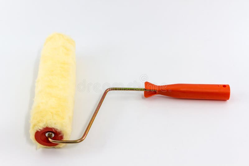 Paint roller brush. stock photo. Image of equipment, painter 35656322