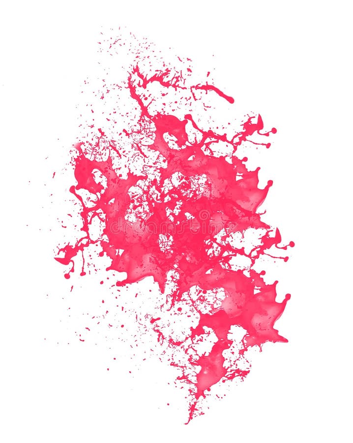 Splatter Of Red Paint From An Aerosol Spray Can Stock Photo - Download  Image Now - Spray Paint, Graffiti, Splattered - iStock