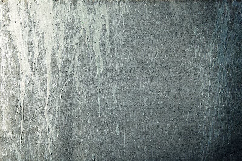 Paint streaks on a grunge canvas