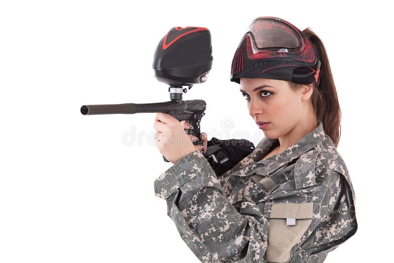 Paintball Player