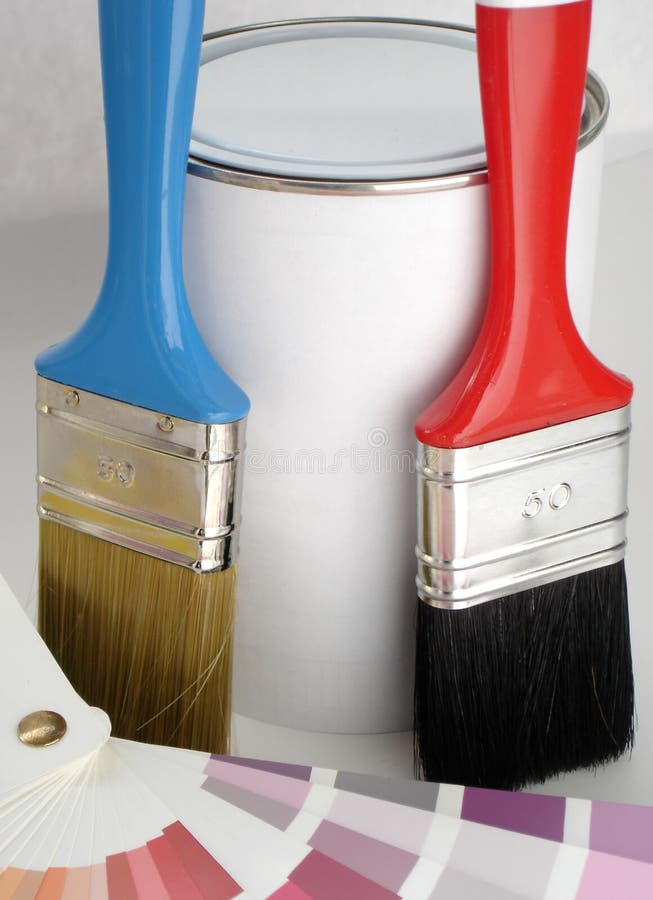 Paintbrush And Paint Picture. Image 682887