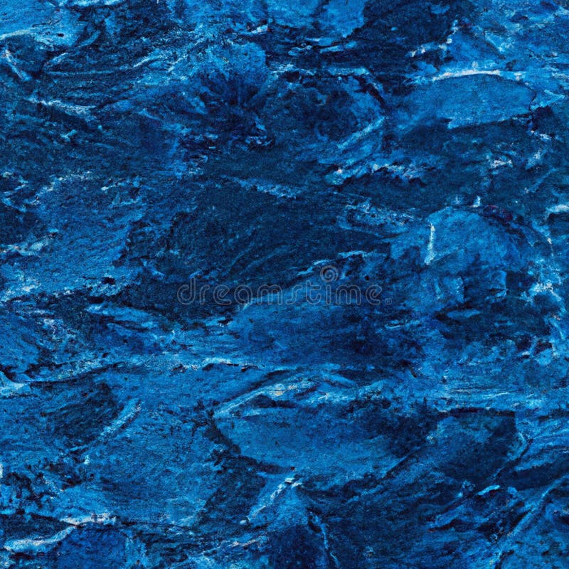 Shades of Blue Textured Painted Wallpaper Illustration Stock