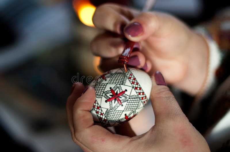 Painted Easter eggs