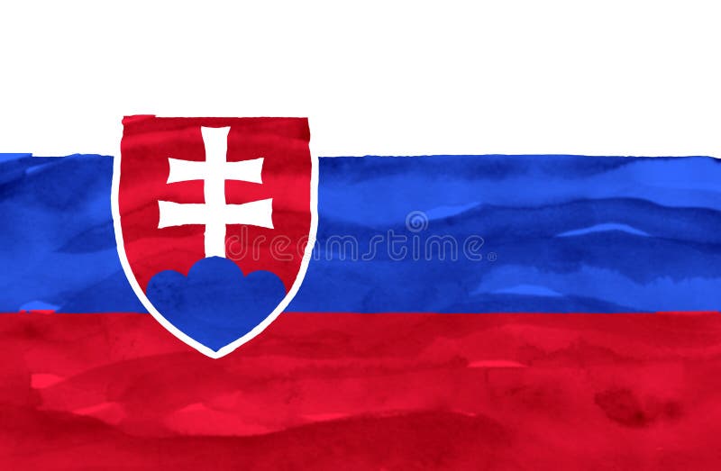 Maľovaná vlajka Slovenska