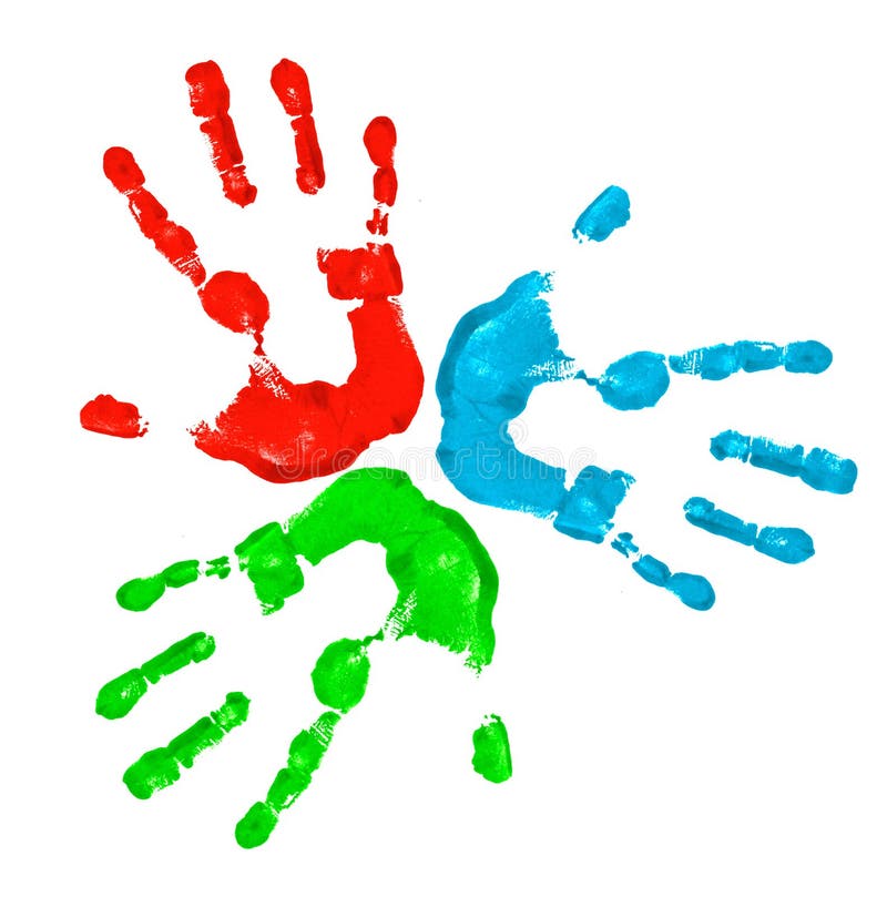 Boy Hands Painted Colorful Paint Stock Illustrations – 29 Boy Hands ...