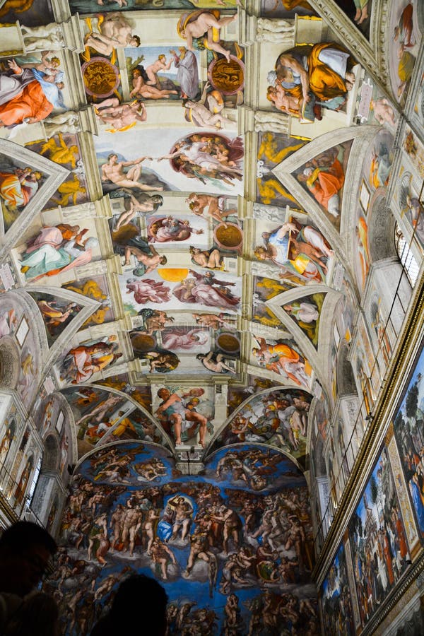 Adam Creation In Sistine Chapel Editorial Photo Image Of