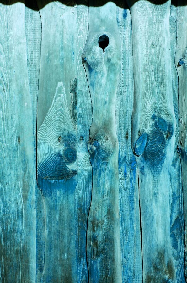 Painted old wooden wall
