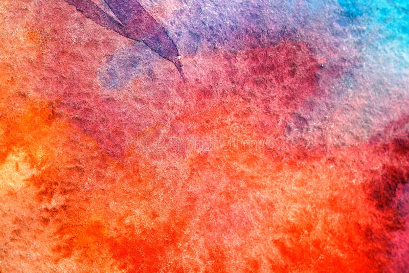 Painted red universe watercolor royalty free stock image Painted red universe watercolor royalty free stock image