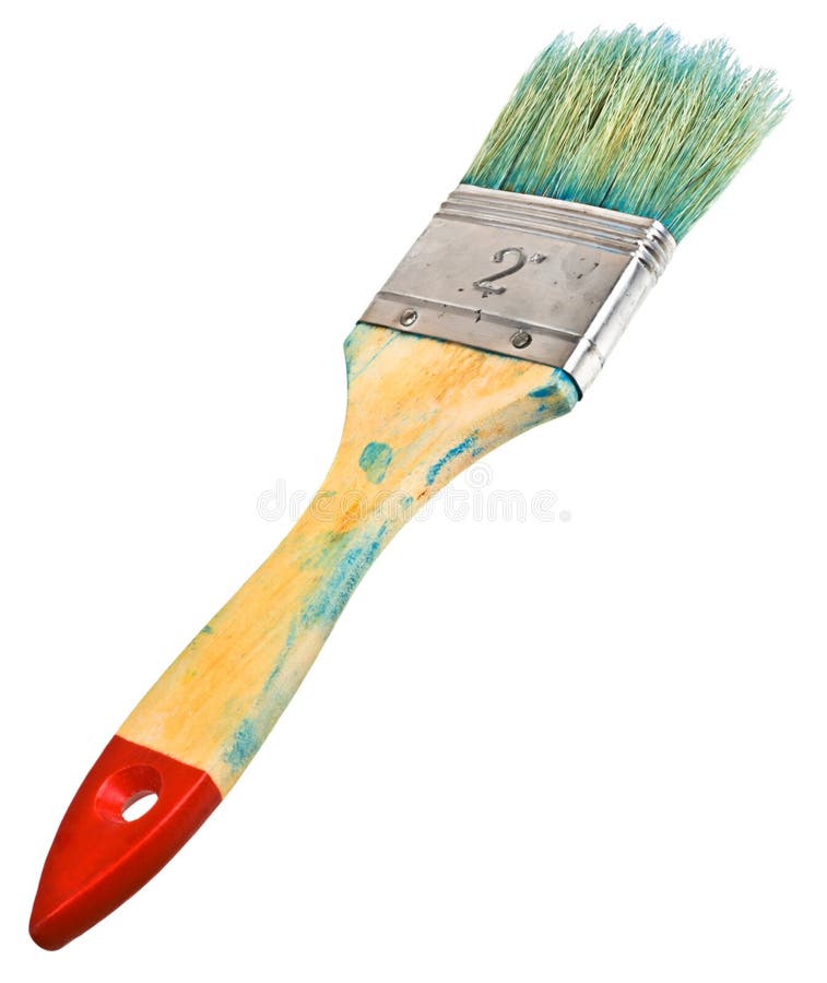 Painter brush stock photo. Image of decorate, improvement - 11893036