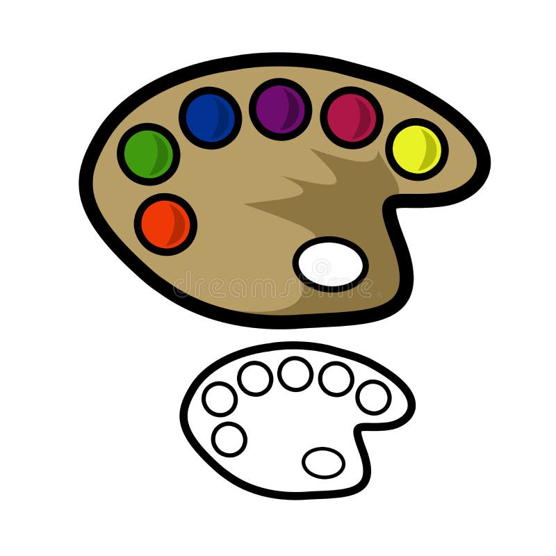 Painters Palette Stock Illustrations – 887 Painters Palette Stock  Illustrations, Vectors & Clipart - Dreamstime