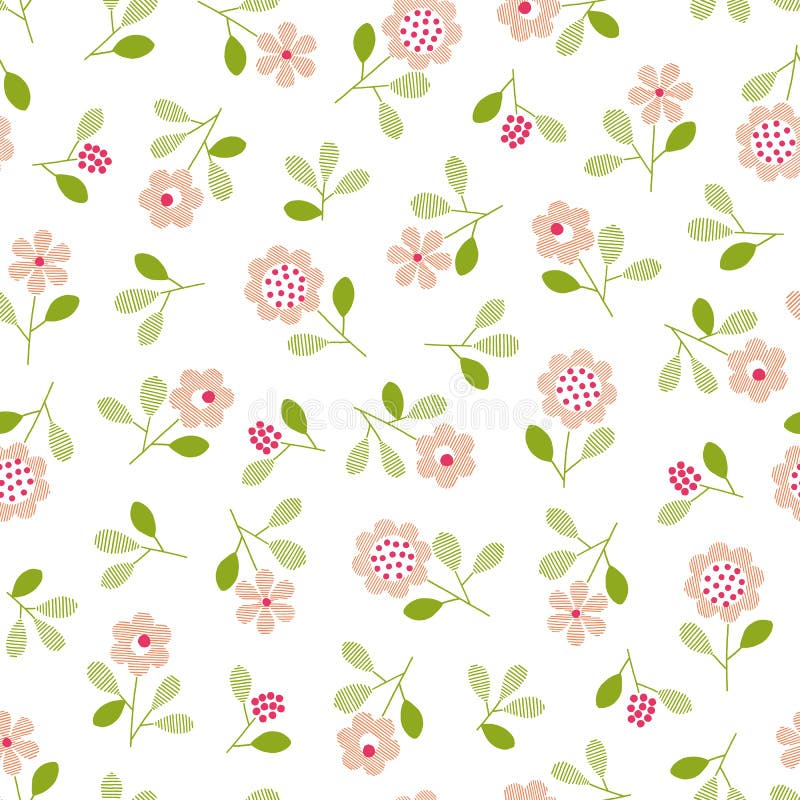 I designed a flower abstractly royalty free illustration