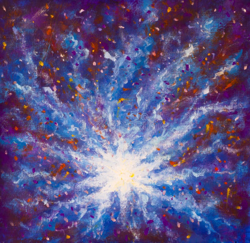 Với bức tranh vẽ không gian vũ trụ, bạn có thể bay tới những thiên hà xa xôi và tìm hiểu vô vàn điều kỳ diệu về vũ trụ. Hãy để bức tranh này mở ra những khả năng mới cho bạn và đem đến cảm giác hưng phấn đầy mê hoặc.