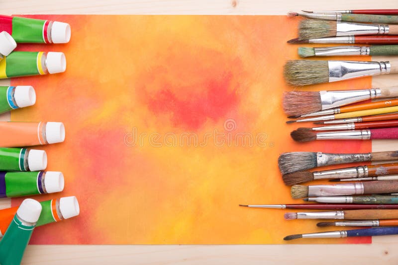 Painting objects stock photo. Image of occupation, creative 66009746