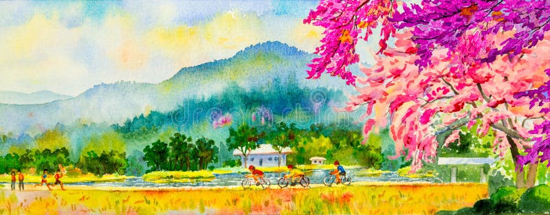 color landscape