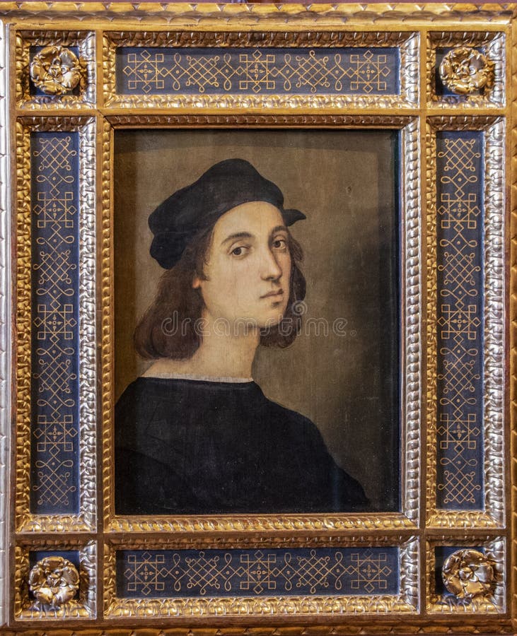 Self-portrait of Raffaello Sanzio