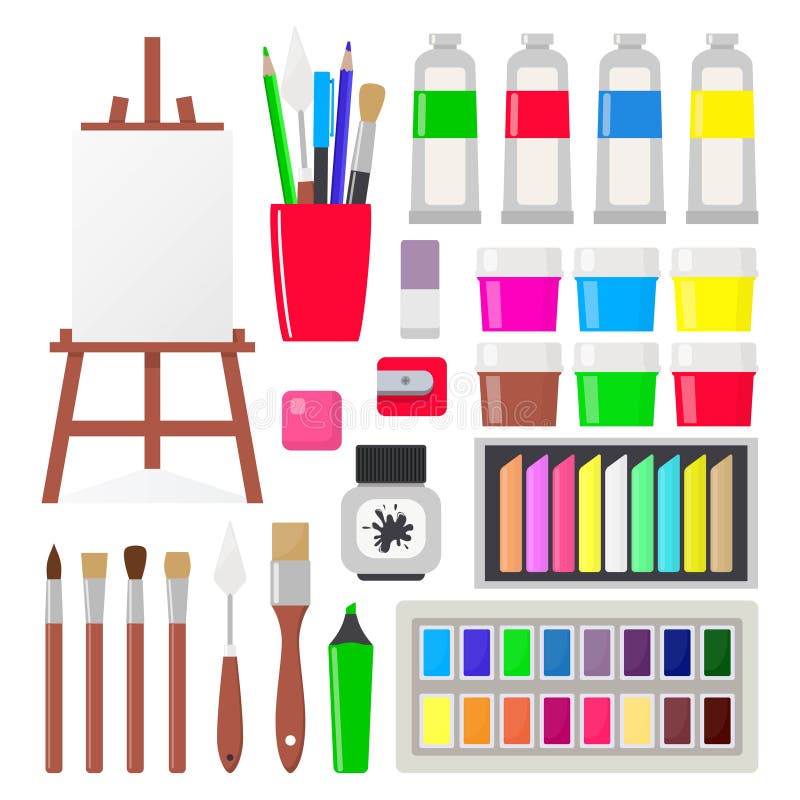 Art Supplies Stock Illustrations 54,746 Art Supplies Stock