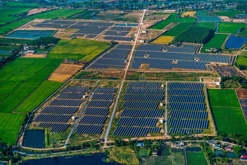 Solar farm, solar panels aerial view. Solar farm, solar panels aerial view