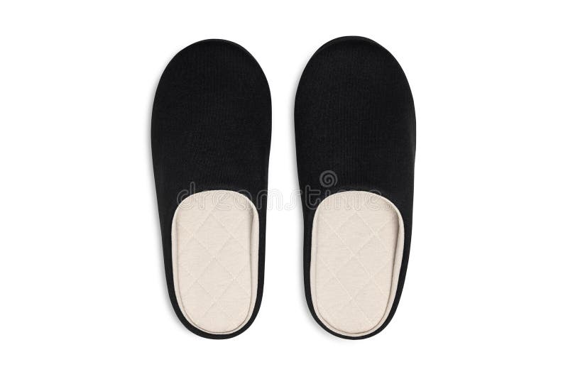 Download Pair Of Blank Soft Gray Home Slippers, Design Mockup ...