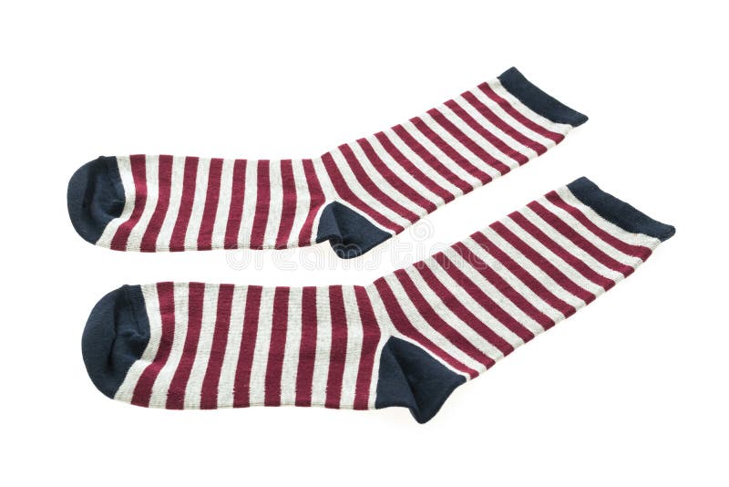 Pair of Cotton Sock for Clothing Stock Photo Image of wool, sock 83164394