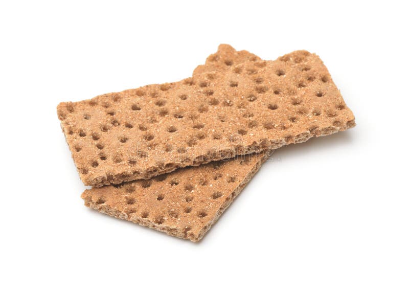 Pair of Crunchy Multigrain Crispbread Stock Photo Image of breakfast