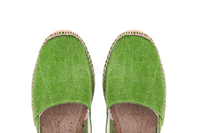 green espadrilles