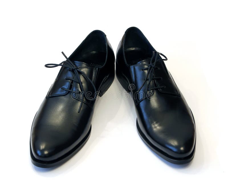 Pair of man s black shoes