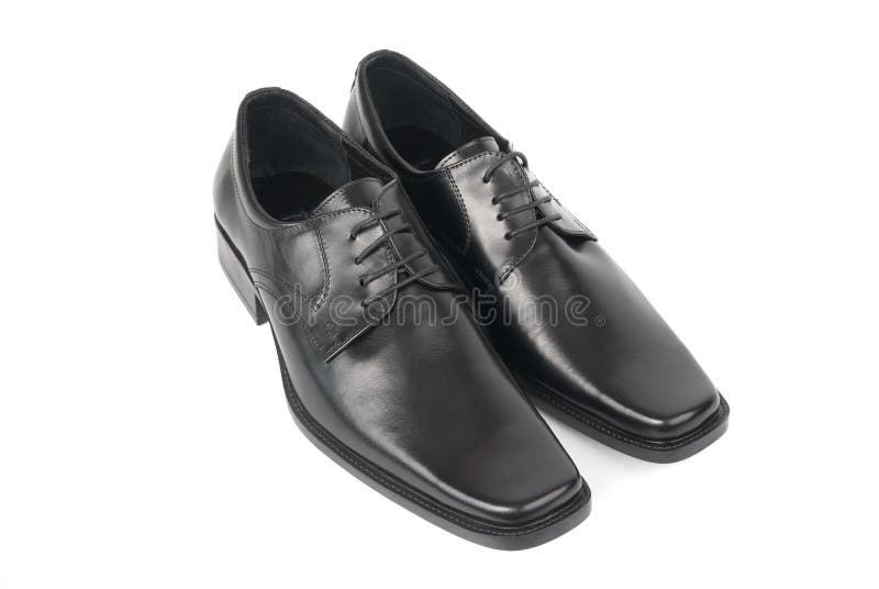 Modern mens shoes stock image. Image of leather, polished - 7027921