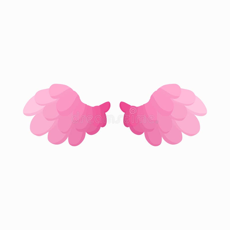 Pair of Pink Bird Wings Icon, Cartoon Style Stock Vector - Illustration of nature, clipart: 78921517 Pair of Pink Bird Wings Icon, Cartoon Style Stock Vector - Illustration of nature, clipart: 78921517