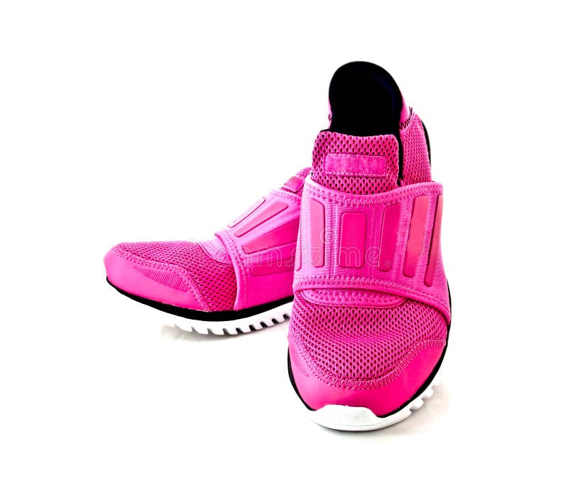 Pair of pink lady sport shoes 2