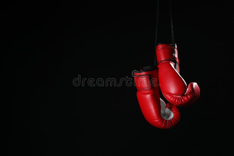 Hanging Boxing Gloves Wallpaper