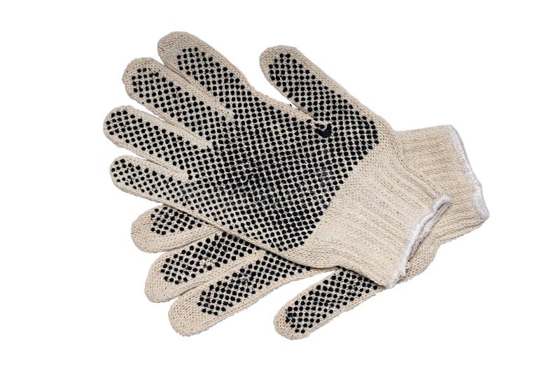Pair of safety gloves