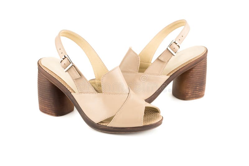 Pair of shoes stock image