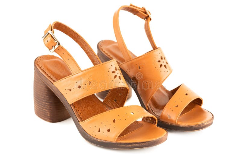 Pair of shoes stock photography