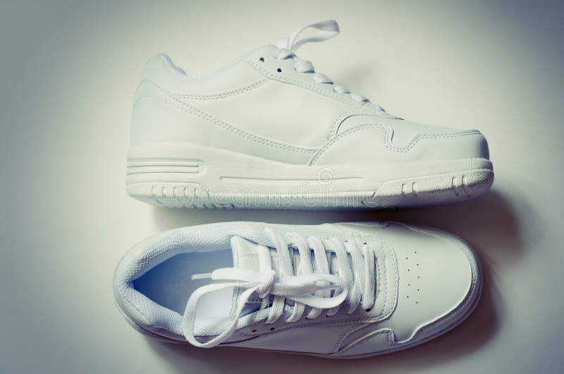 Pair of sneakers stock image. Image of style, shoes, sports 72476447