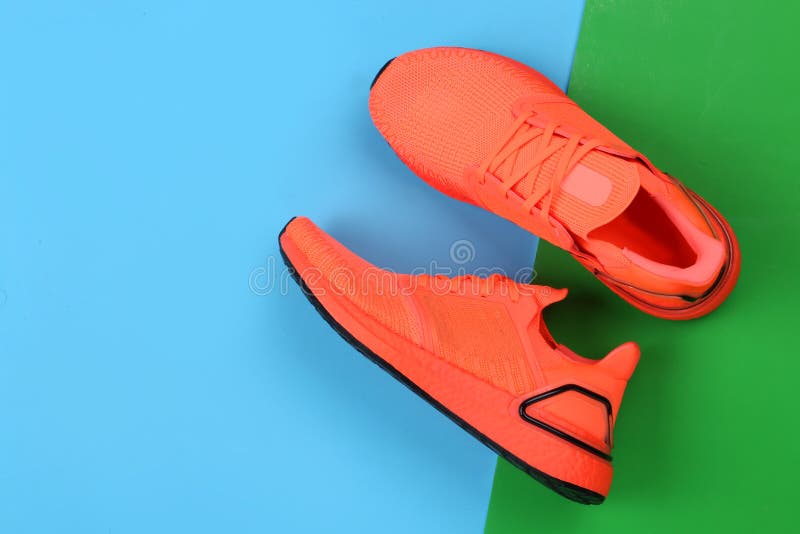 colourful sports shoes