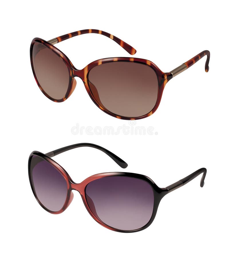 Pair of Sunglasses in Different Colors Stock Photo - Image of casual ...