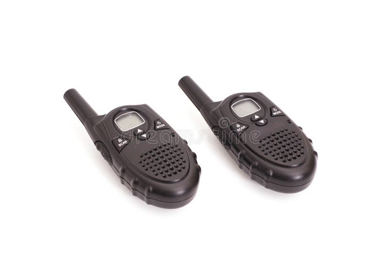 Pair of UHF handsets