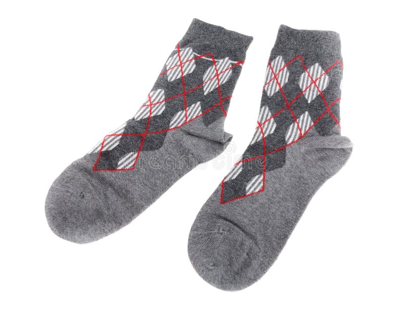 Pair of warm woolen socks.