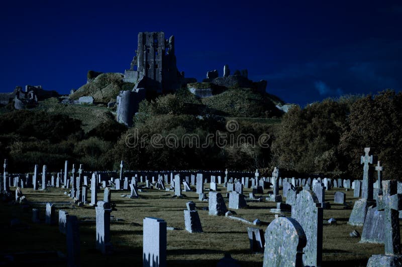 Paisagem Assustadora fotografia de stock