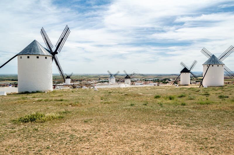 Moinhos de vento de Dom Quixote 