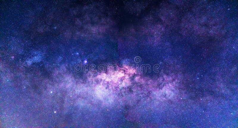 Night landscape with Milky Way at sky. This is the convergence of stars gathered in space that the naked eye is not seen during the day. Night landscape with Milky Way at sky. This is the convergence of stars gathered in space that the naked eye is not seen during the day