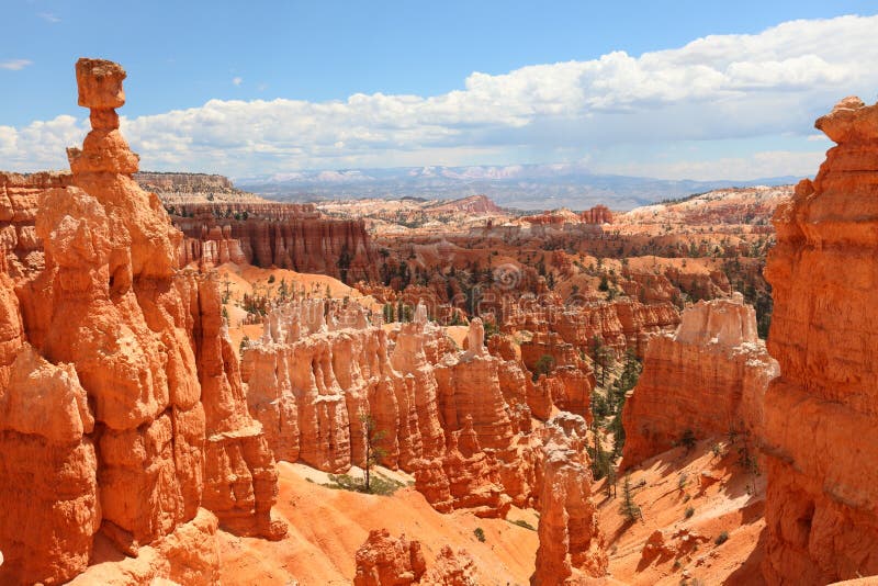 Paisagem do Parque Nacional Bryce Canyon, Utah, EUA imagem de stock